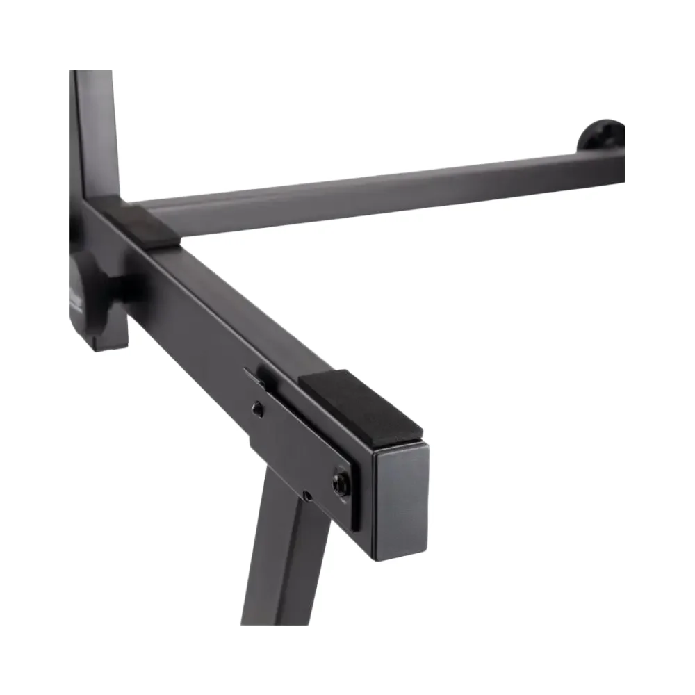 Soporte de teclado plegable en Z con segundo nivel On-Stage KS7365EJ