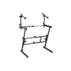 Soporte de teclado plegable en Z con segundo nivel On-Stage KS7365EJ