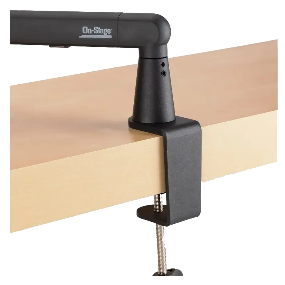 Soporte Brazo Articulado Para Microfonos de Escritorio On Stage MBS-LP1