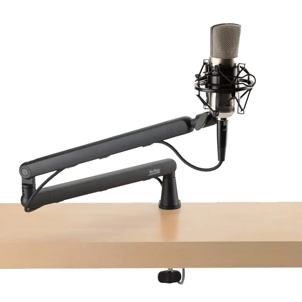 Soporte Brazo Articulado Para Microfonos de Escritorio On Stage MBS-LP1