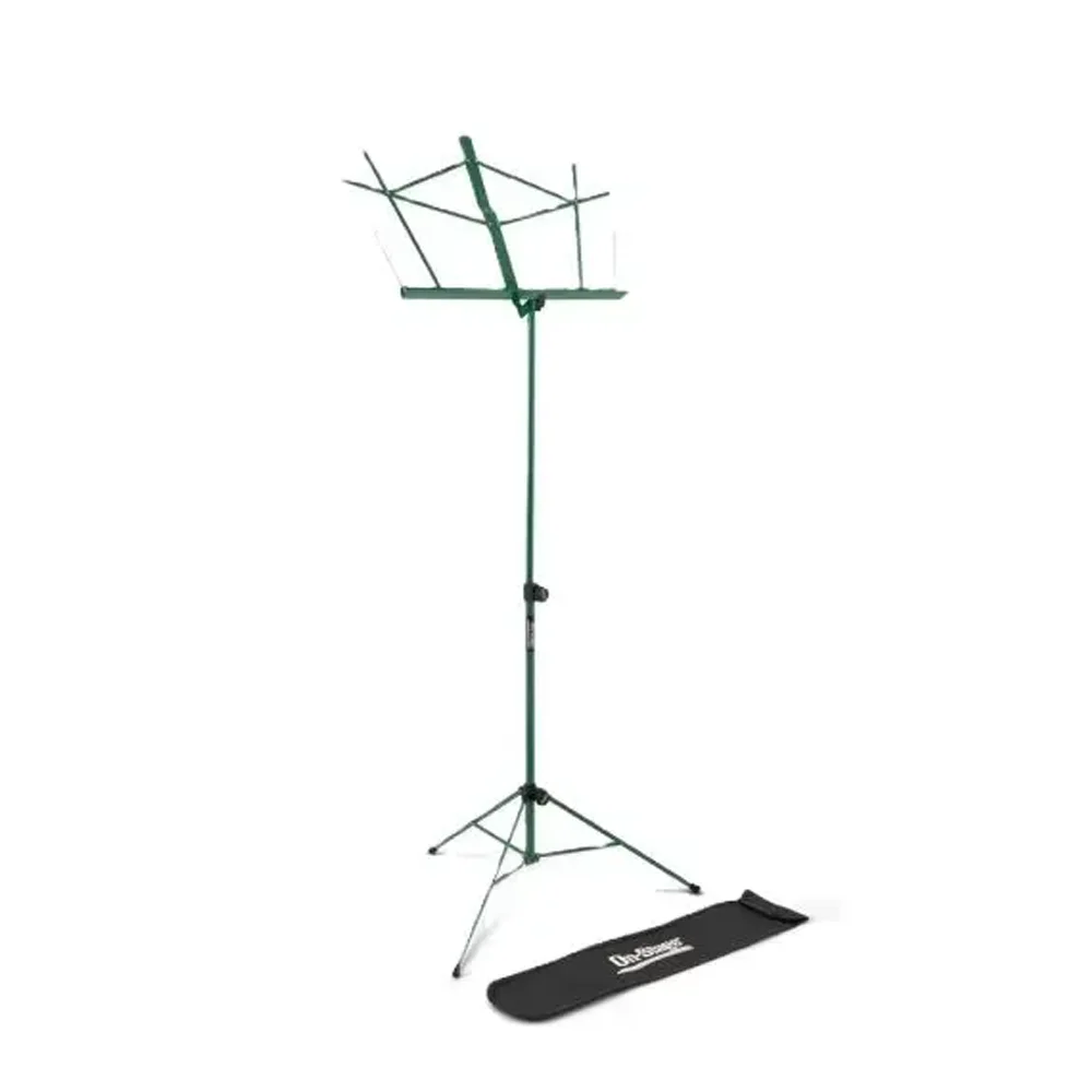 Atril para partituras con Funda 2 tramos On Stage SM7122GRB Verde