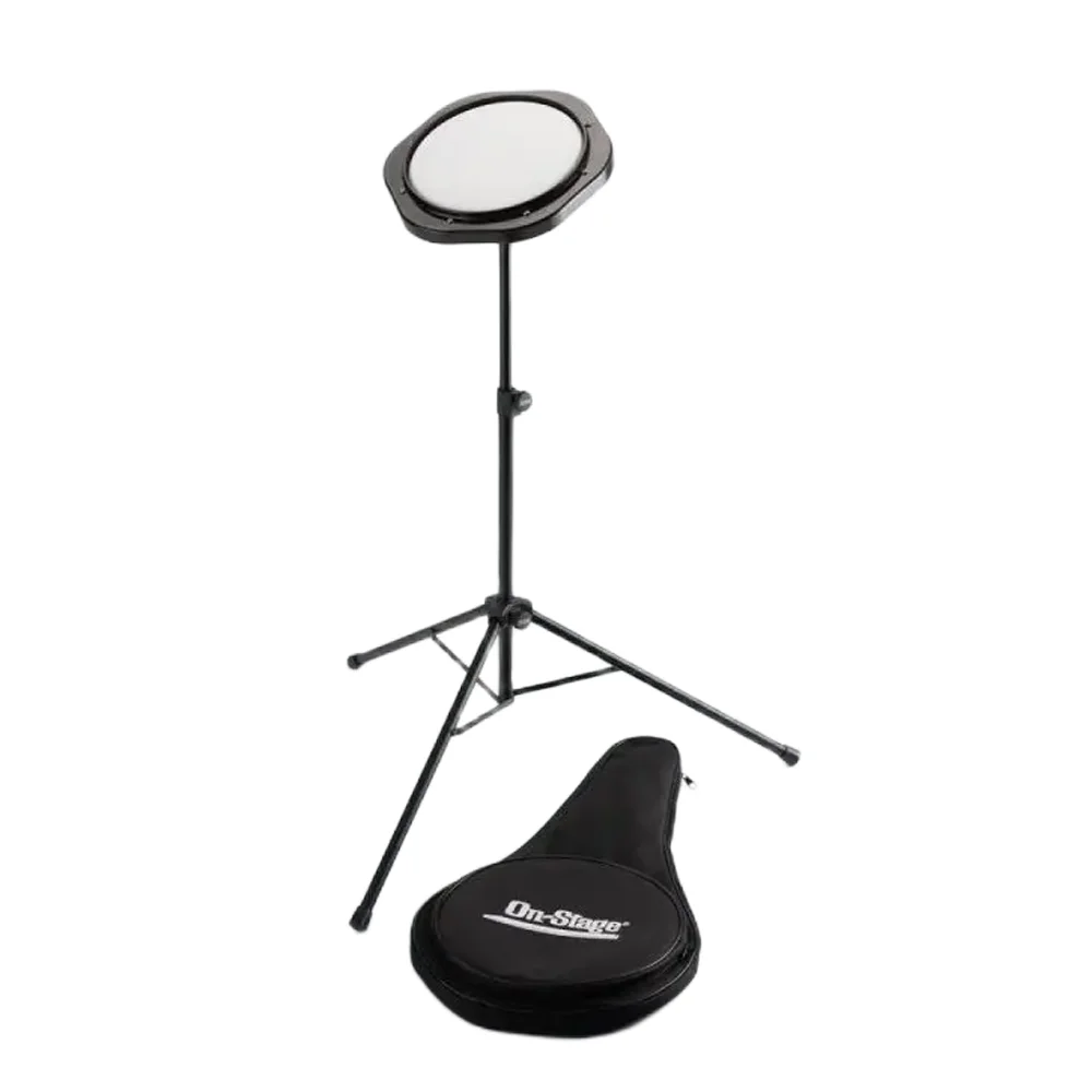 Pad de práctica 8" con soporte y funda On-Stage DFP5500