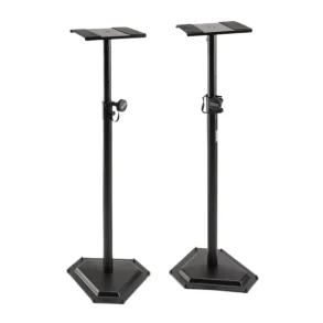 Soportes para Monitores de Estudio Base Hexagonal On Stage SMS6600-P soporta 40Kg