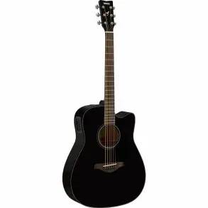 Guitarra Electroacústica Folk Yamaha FGX800CBL