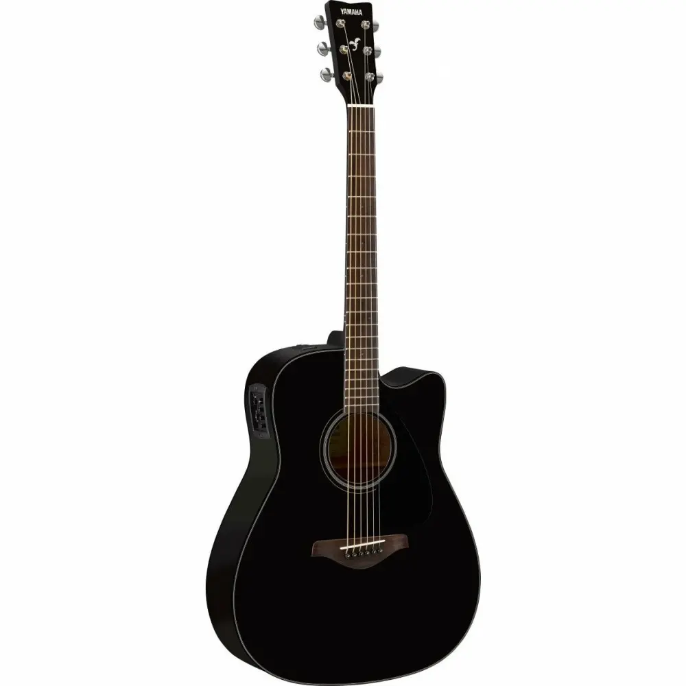Guitarra Electroacústica Folk Yamaha FGX800CBL