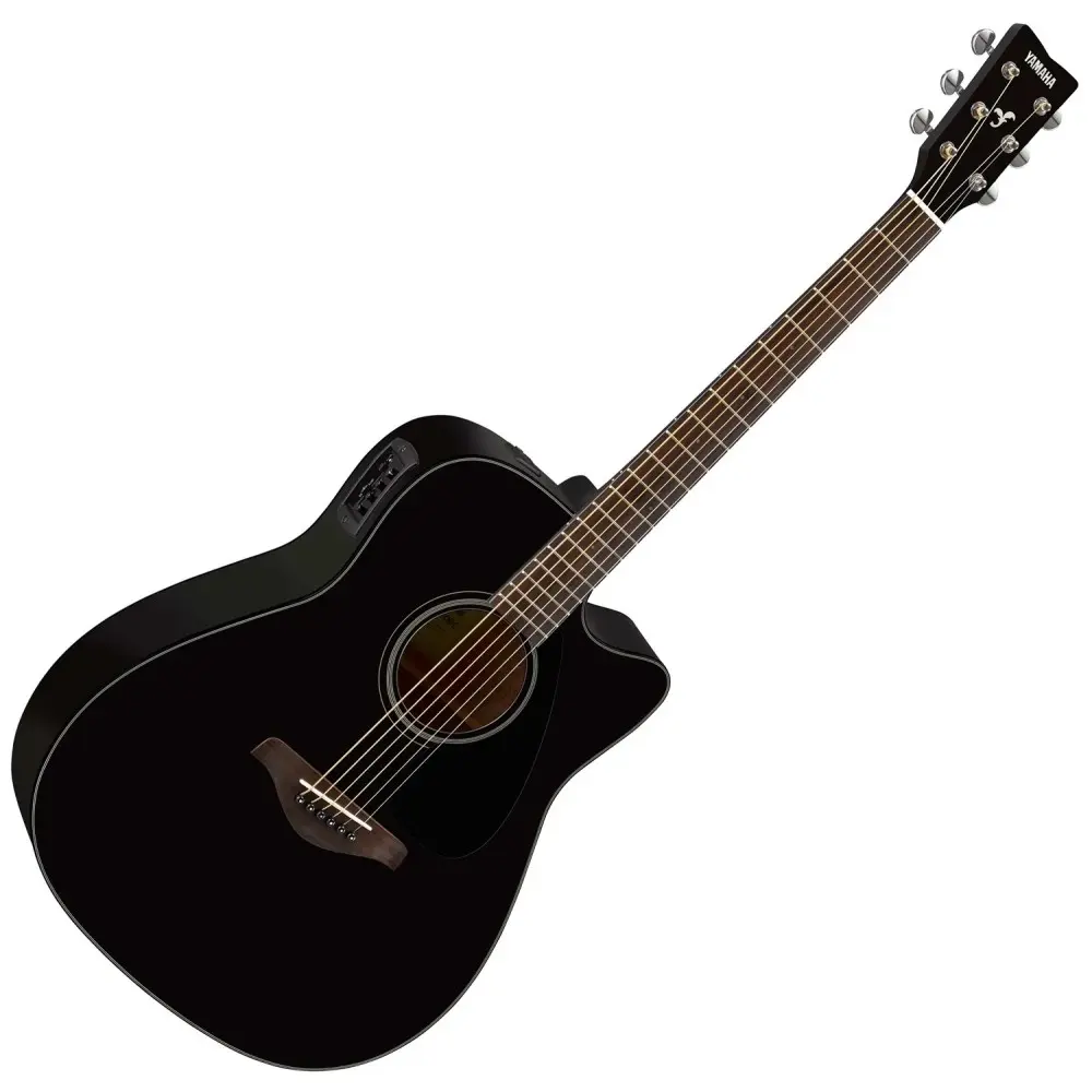 Guitarra Electroacústica Folk Yamaha FGX800CBL