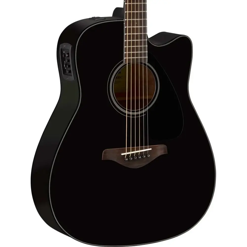 Guitarra Electroacústica Folk Yamaha FGX800CBL