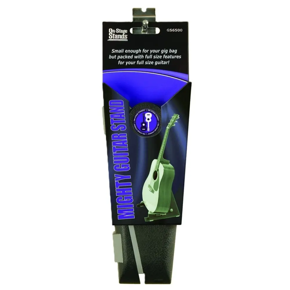 Soporte de Guitarra o Bajo plegable On Stage GS6500 universal
