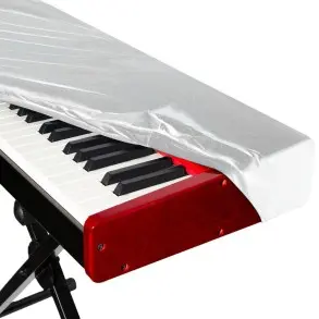 Funda cubre teclas de 5 octavas y 6 octavas On Stage KDA7061W Blanco