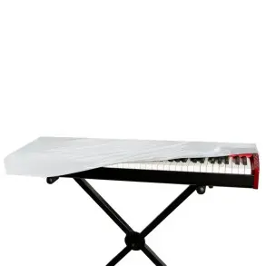 Funda cubre teclas de 5 octavas y 6 octavas On Stage KDA7061W Blanco