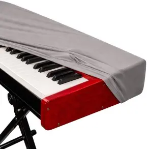 Funda cubre teclas de 5 octavas y 6 octavas On Stage KDA7061G Gris