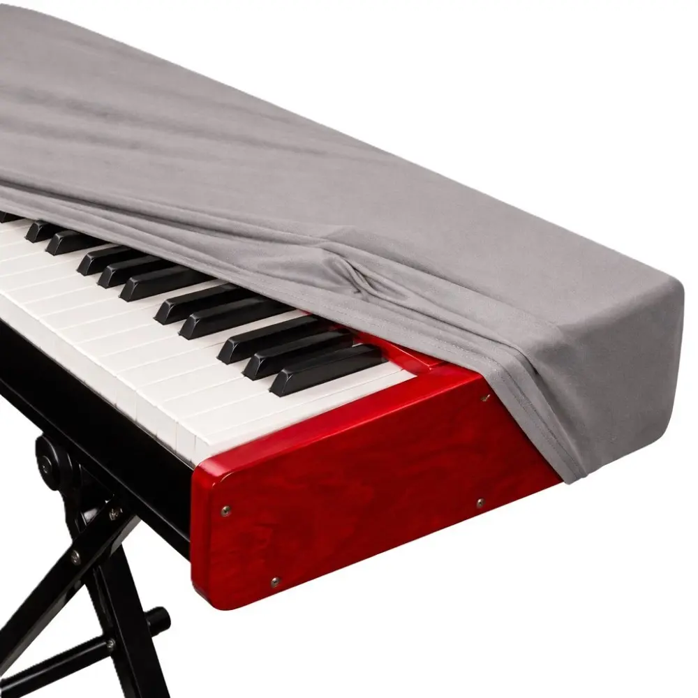 Funda cubre teclas de 5 octavas y 6 octavas On Stage KDA7061G Gris