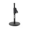 Soporte de Micrófono para Escritorio con Ajuste Rápido On Stage DS7200QRB base redonda
