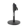 Soporte de Micrófono para Escritorio con Ajuste Rápido On Stage DS7200QRB base redonda