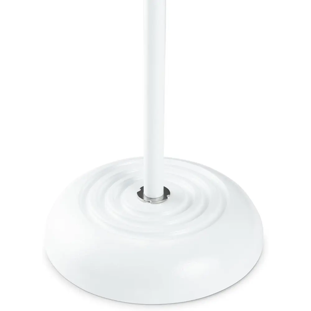 Soporte de Microfono recto con base redonda On Stage MS7201W-BB Blanco