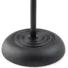Soporte de micrófono recto con base redonda On Stage MS7201 Negro