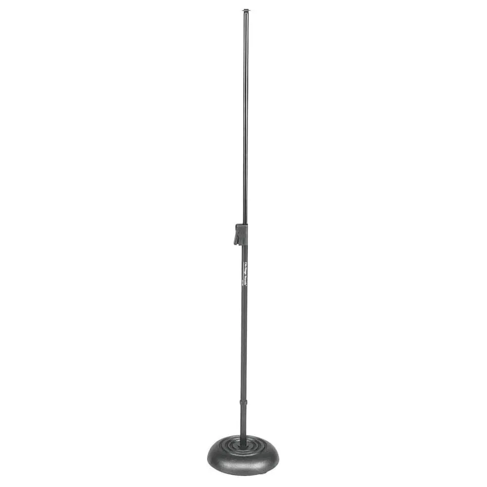 Soporte de Microfono recto con base redonda On Stage MS7201QRB Ajuste automatico