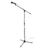 Combo Microfono para voces con soporte On Stage MS7500 Incluye Funda + pipeta + Cable XLR