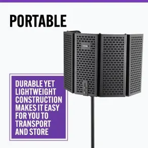 Cabina De Grabacion Portatil Plegable On Stage ASMS3000