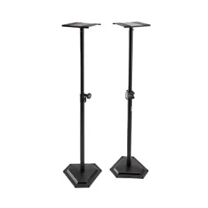 Soportes para Monitores de Estudio Base Hexagonal On Stage SMS6600-P soporta 40Kg