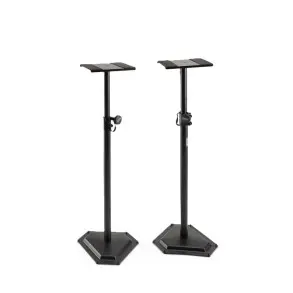 Soportes para Monitores de Estudio Base Hexagonal On Stage SMS6600-P soporta 40Kg