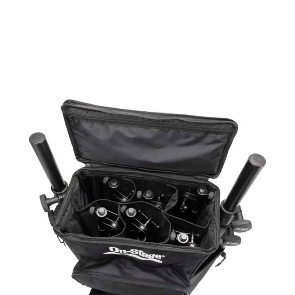 Funda utilitaria con ruedas para fierros y accesorios On Stage GR9000