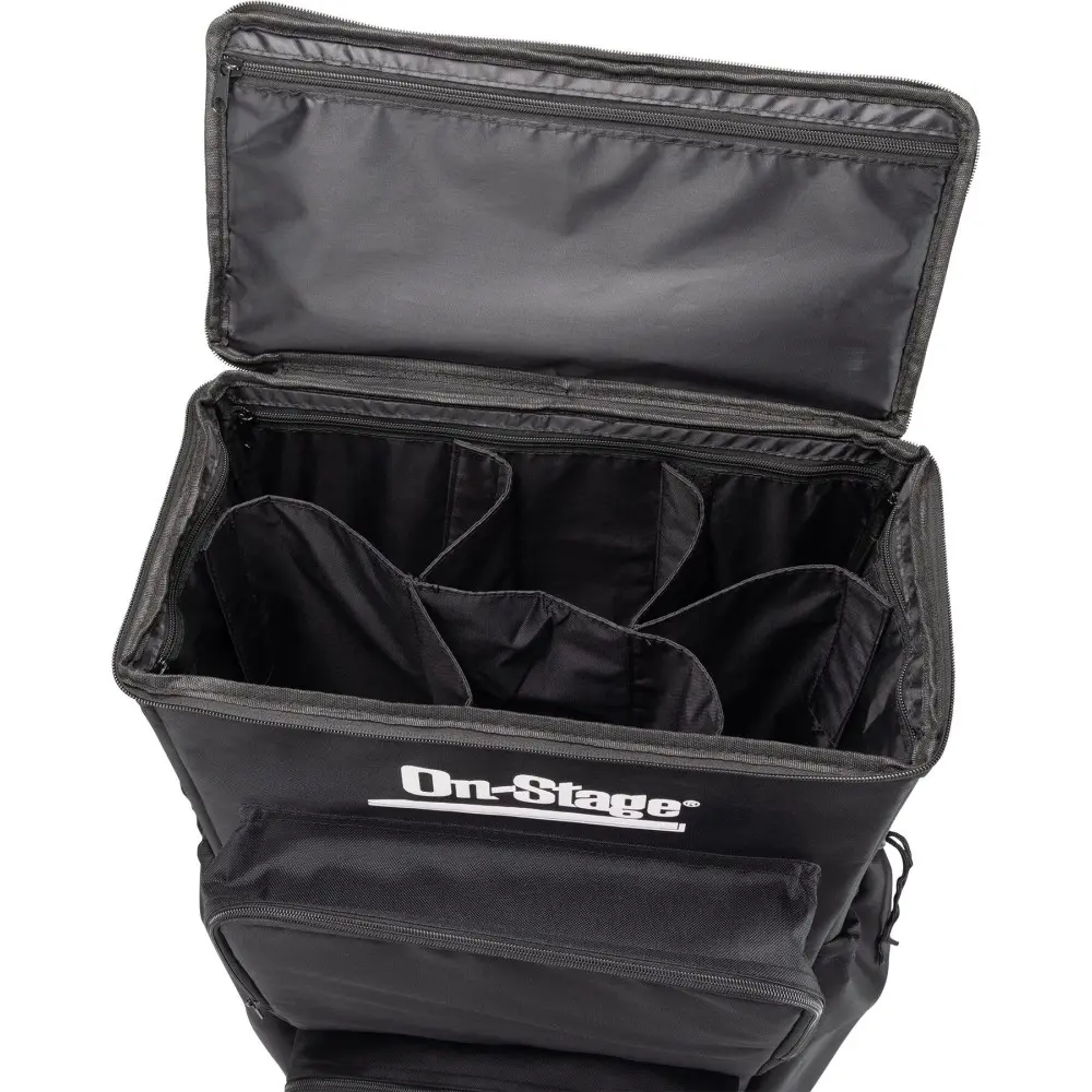 Funda utilitaria con ruedas para fierros y accesorios On Stage GR9000