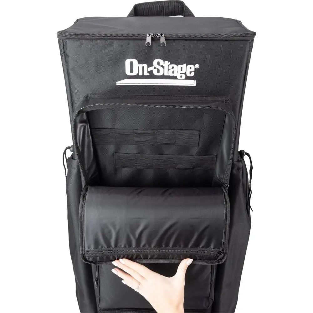 Funda utilitaria con ruedas para fierros y accesorios On Stage GR9000