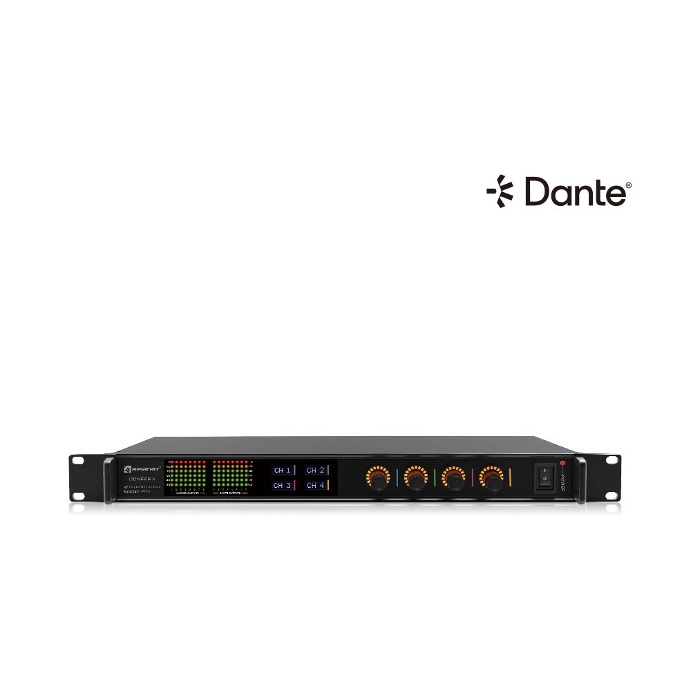 Mixer Digital Con Dante 64 Canales Relacart CONFER X