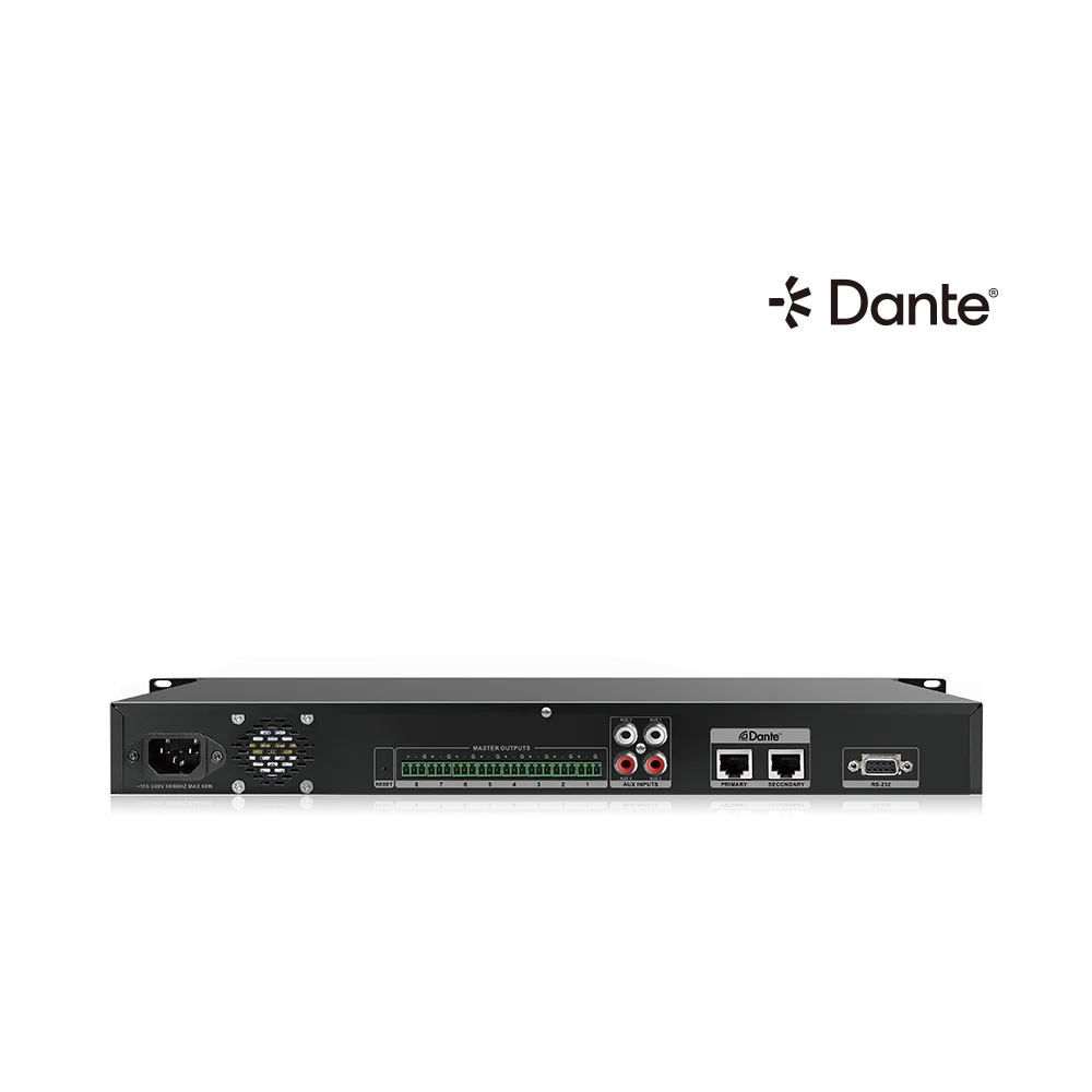 Mixer Digital Con Dante 64 Canales Relacart CONFER X