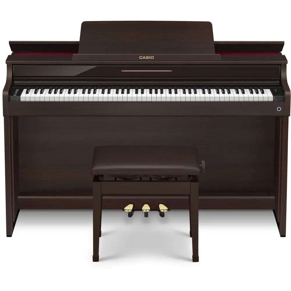 Piano con Mueble Casio Celviano AP-550BN De 88 Teclas con Banqueta