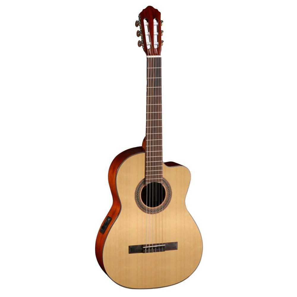 Guitarra Clasica Cort Ac120ce + Funda Original