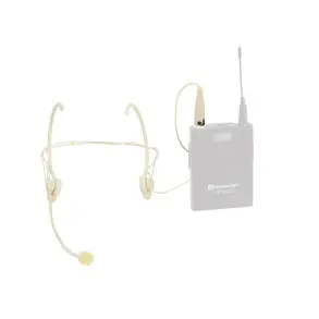 Sistema Inalambrico Relacart Dual True Diversity Microfonos Mano Vincha