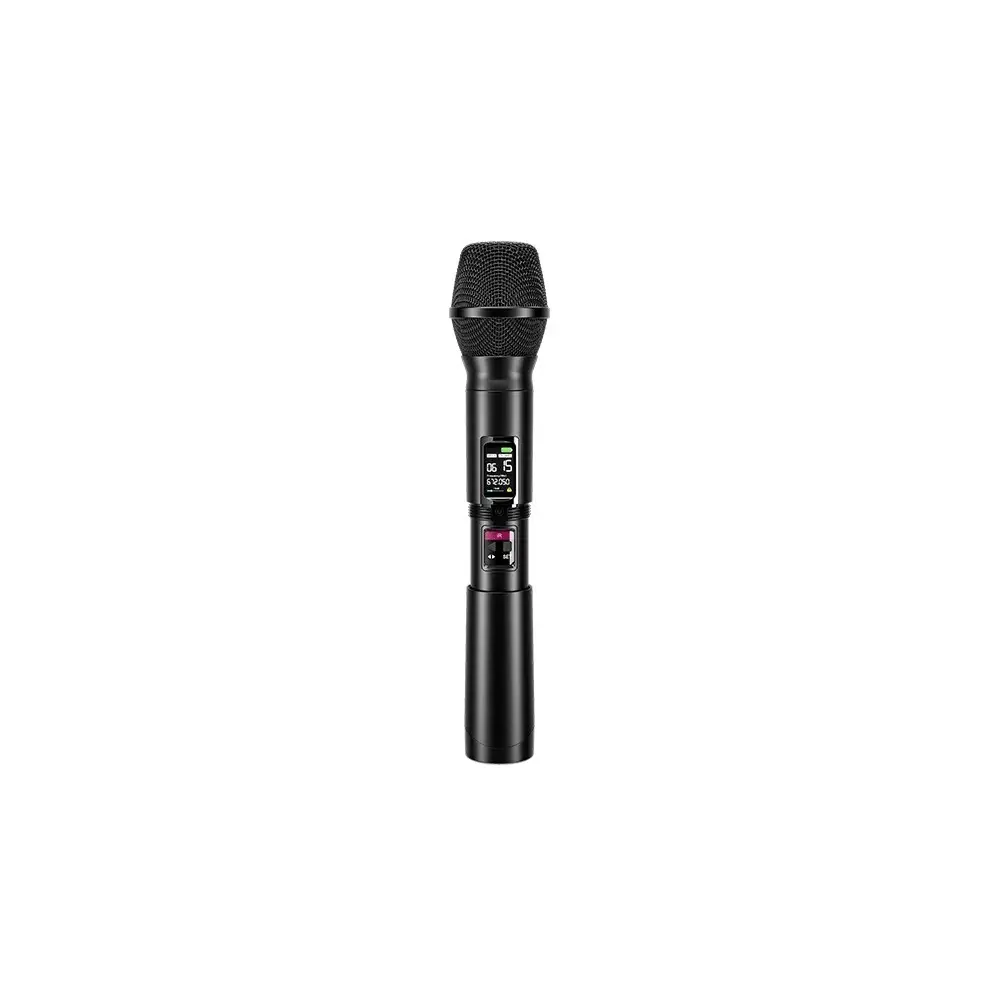 Sistema Inalambrico Relacart Dual True Diversity Microfonos Mano Vincha