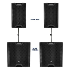 Subwoofer 18" Activo de 600W LD Systems ICOASUB18A