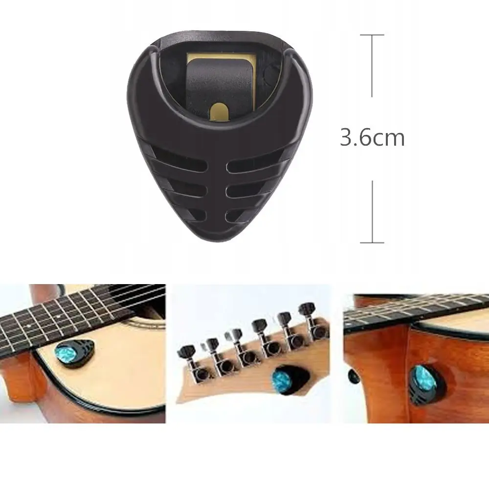 Porta Púas Guitarra Bajo On Stage Autoadhesivo