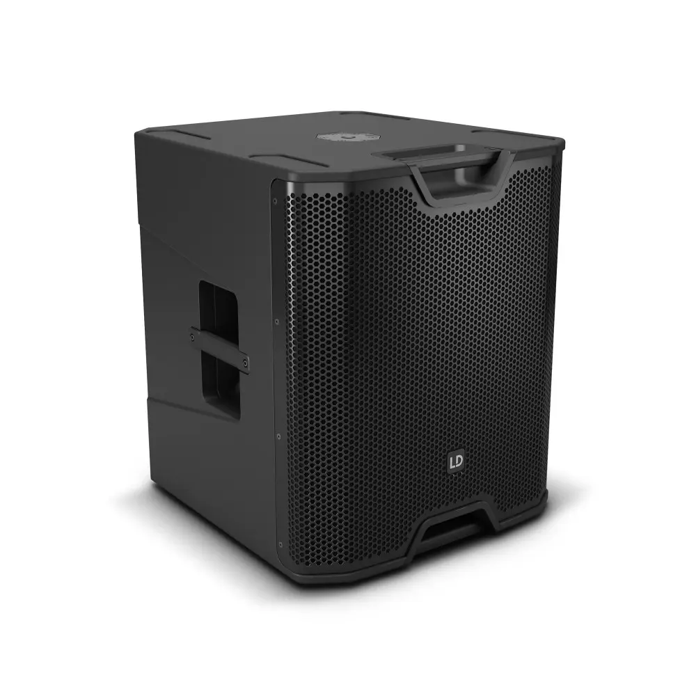 Sistema PA Activo LD Systems Sub 15" y Bafle 12" con Pole Mount Gravity