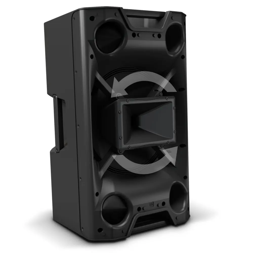 Sistema PA Activo LD Systems Sub 15" y Bafle 12" con Pole Mount Gravity