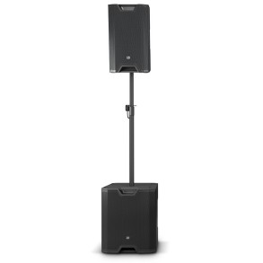 Sistema PA Activo LD Systems Sub 15" y Bafle 12" con Pole Mount Gravity