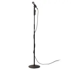 Soporte de microfono Recto con base redonda On Stage MS9510 con ajuste automatico