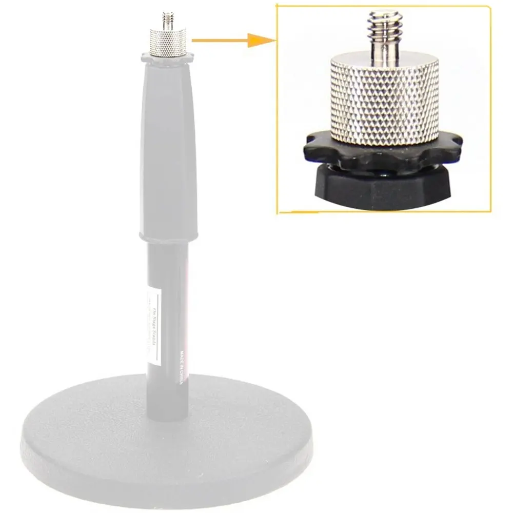 Adaptador para pie de microfono a rosca de camaras 1/4" On Stage MA-125