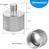 Adaptador para pie de microfono a rosca de camaras 1/4" On Stage MA-125