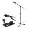 Combo Microfono para voces con soporte On Stage MS7500 Incluye Funda + pipeta + Cable XLR