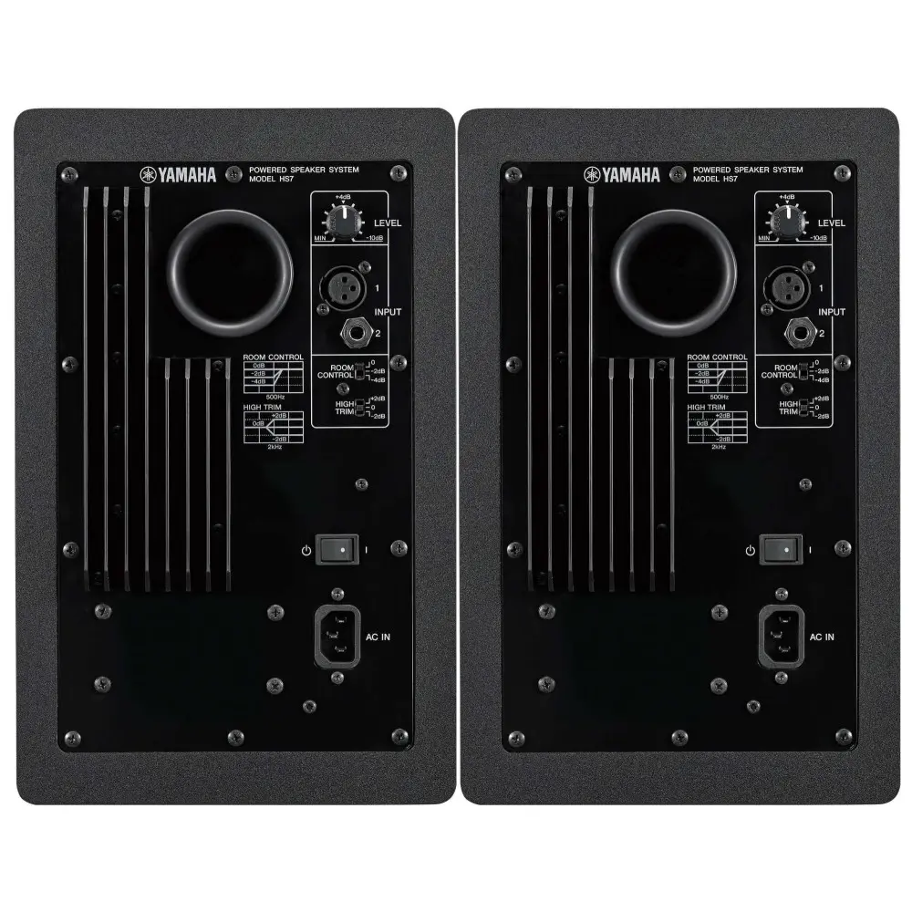 Monitores Activos Yamaha HS7 de 6,5" pulgadas Biamplificado