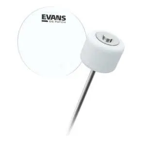 Pack Parche Bombo Evans Emad 20 Pulgadas Transparente Negro EBP-220MADSYD
