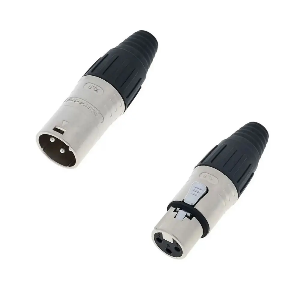 Pack Seetronic Fichas XLR Macho y Hembra Canon Canon
