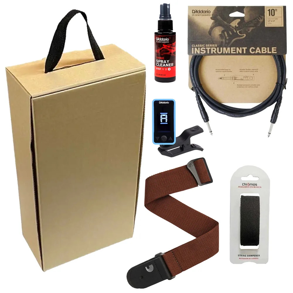 Box Regalo Bajista Musico Accesorios Bajo Electrico 1
