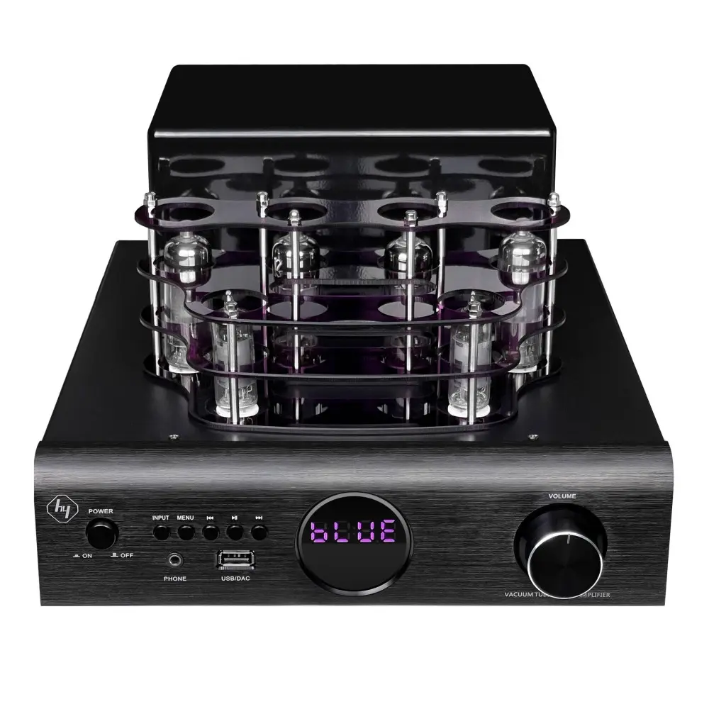 Amplificador Valvular de audio HYPER SOUND AV-2080R Clase D