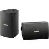 Pack Musica Parlantes Pared 4" Amplificador Bluetooth Rollo Cable
