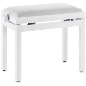 Taburete de Piano Stagg PB36WHMVWH Blanco